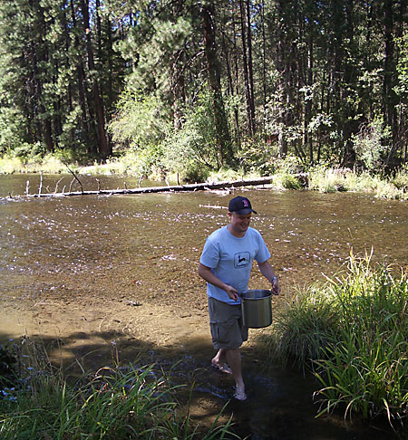 Drawing Water from the Metolius