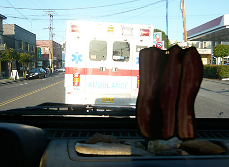 Chasing an Ambulance With a Bacon Air Freshener