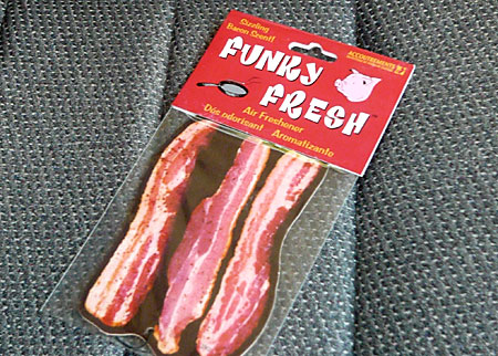 Packaging for Bacon Air Freshener